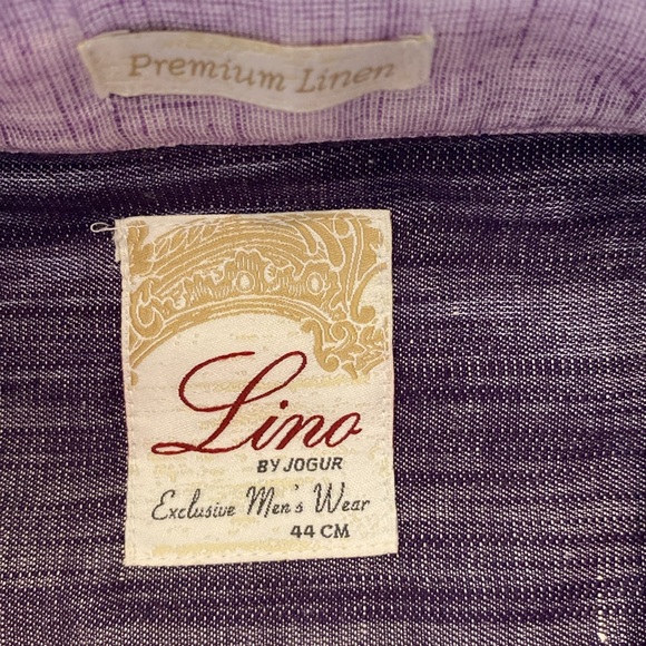Lino by Jogur Men's Premium Linen Shirt - Picture 2 of 8